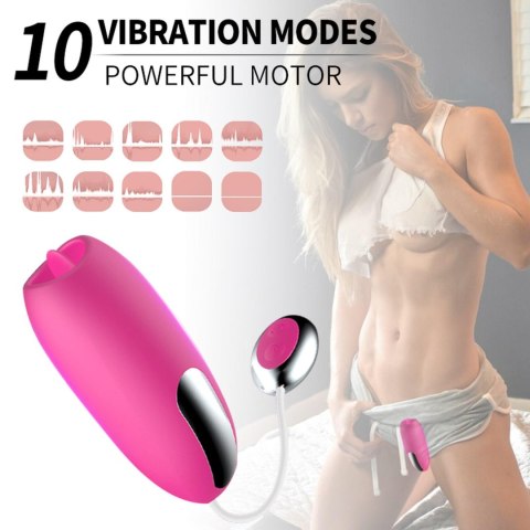 Stymulator-Silicone Clit Massager USB 7 function / Heating