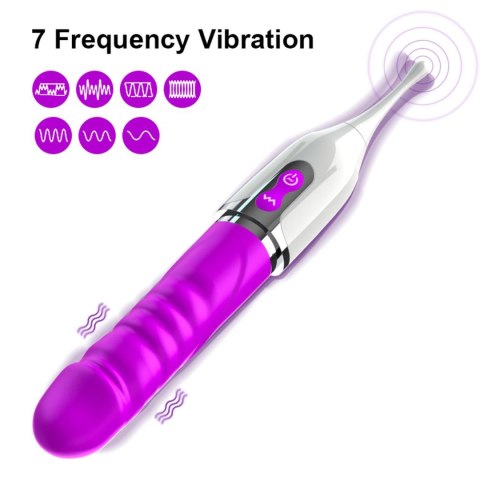 Stymulator- Stimulator clitoris, USB Magnetic charging, 7 Frequency Vibration