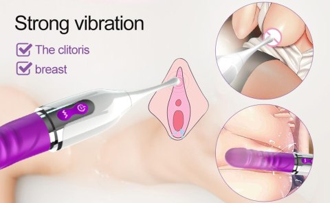 Stymulator- Stimulator clitoris, USB Magnetic charging, 7 Frequency Vibration