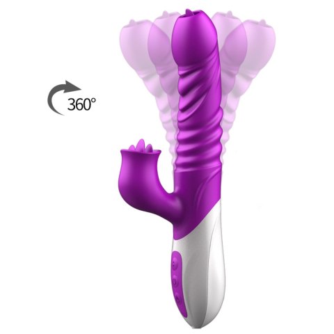 Wibrator-Silicone Vibrator USB 10 Function and Thrusting Function / Heating