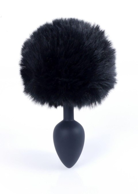 Plug-Jewellery Silicon PLUG - Bunny Tail - Black