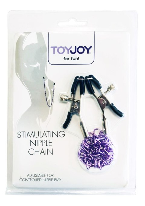 Stimulating Nipple Chain Metal