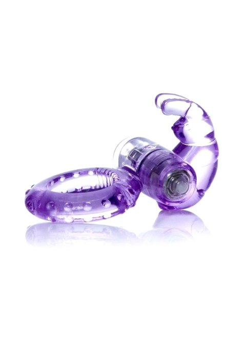 Pierścień-Rabbit Vibro CockRing Purple