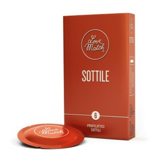 Prezerwatywy-Love Match Sottile - 6 pcs pack