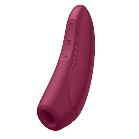 Wibrator - Curvy 1+ Air Pulse Stimulator + Vibration Rose Red