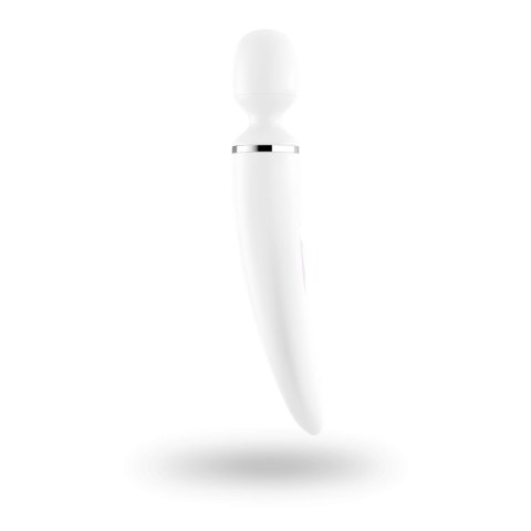 Wibrator - Satisfyer Wand-er Woman (White/Chrome)