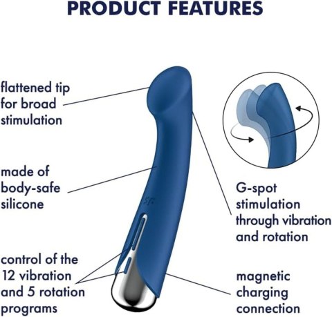 Satisfyer Spinning G-Spot 1 Blue