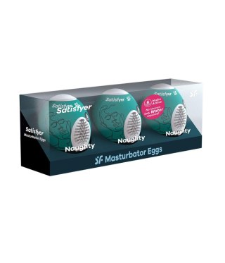 Masturbator-Eggs (set of 3 Naughty)