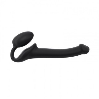 SEMI-REALISTIC BENDABLE STRAP-ON BLACK - S