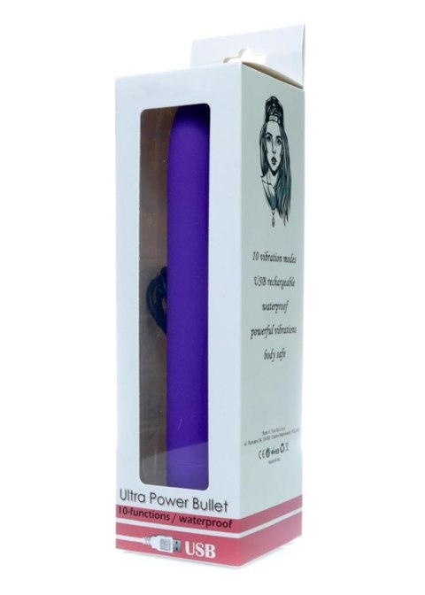 Ultra Power Bullet USB 10 functions Matte Purple