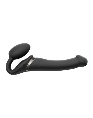 VIBRATING STRAP-ON - M - BLACK