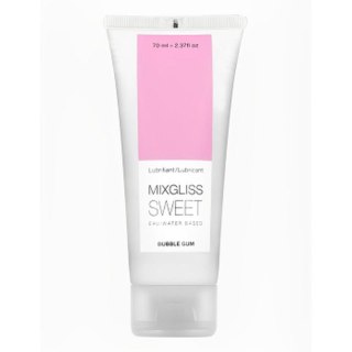 WATER-BASED MIXGLISS - SWEET BUBBLE GUM 70 ML