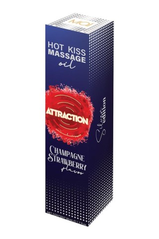 MASSAGE OIL ATTRACTION CHAMPAGNE STRAWBERRY 50 ML