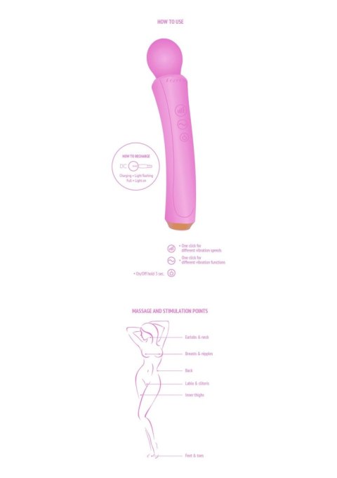 The Curved Wand Fuchsia