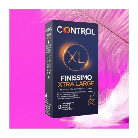 Prezerwatywy-Control Finissimo Xtra Large 12""s