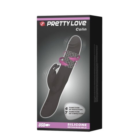 PRETTY LOVE - COLIN, USB, 7 vibration, 4 rotation