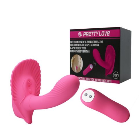 PRETTY LOVE -POWERFUL SHELL STIMULATOR, 30 vibration functions Wireless remote control