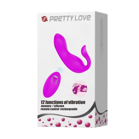 PRETTY LOVE - 12 vibration functions Wireless remote control