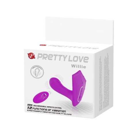 PRETTY LOVE- Willie, 12 vibration functions Wireless remote control