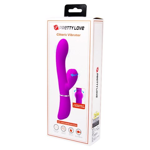 PRETTY LOVE - Clitoris Vibrator, 12 vibration functions Memory function 4 licking settings