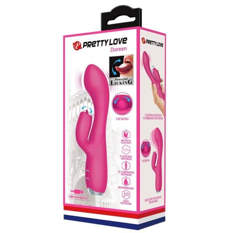 PRETTY LOVE - GLORIA Pink 12 function vibrations