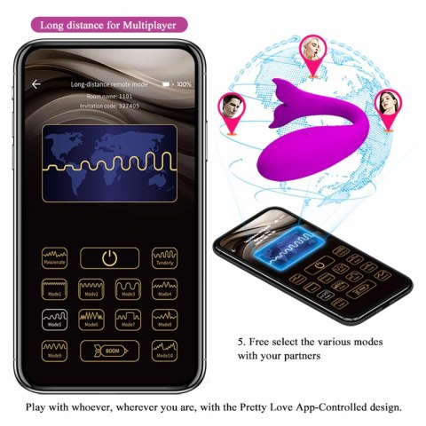 PRETTY LOVE - Jayleen, 12 vibration functions Mobile APP Long-distance Control