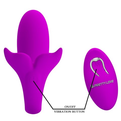 PRETTY LOVE - Jordyn, 12 vibration functions Wireless remote control