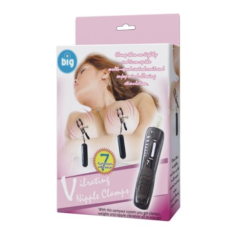 BAILE- Nipple Clamps, 7 vibration functions