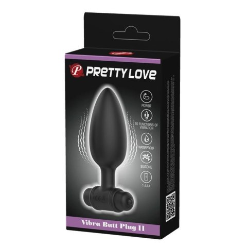 PRETTY LOVE -VIBRA BUTT PLUG II