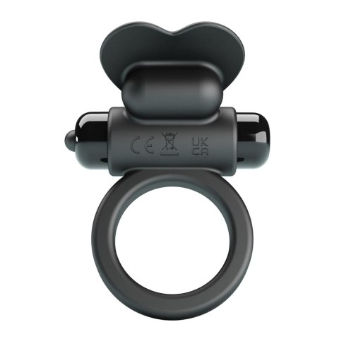 PRETTY LOVE - VIBRANT PENIS RING DEBONAIRE Black, 10 vibration functions