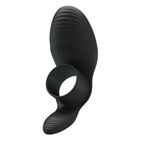 PRETTY LOVE - Vibration Penis Sleeve 7 FUNCTIONS BLACK