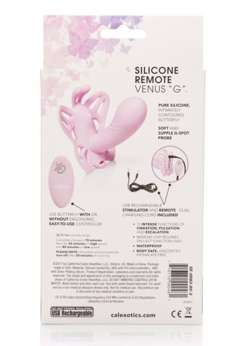 Butterfly Remote Venus G Pink