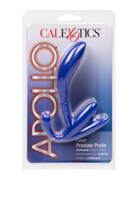 Curved Prostate Probe Blue