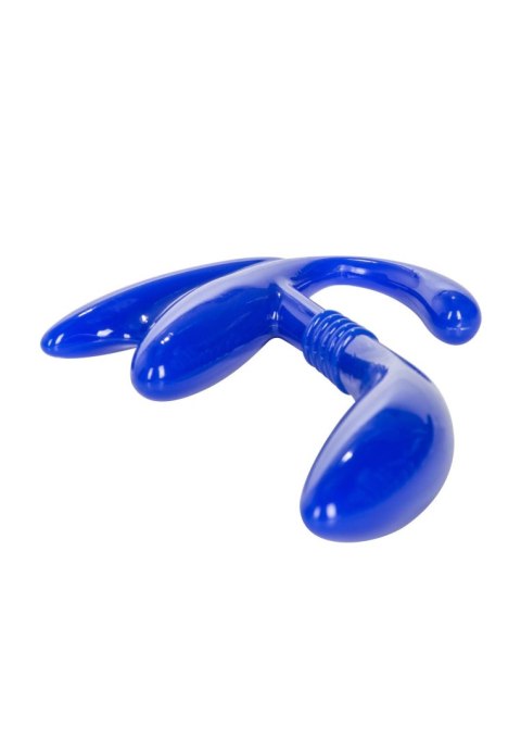 Curved Prostate Probe Blue