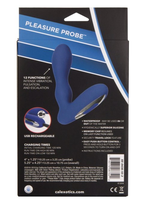 Eclipse Pleasure Probe Blue