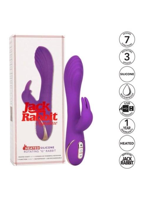 Heated Rotating G Rabbit Purple