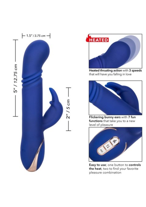 Heated Thrusting G Rabbit Blue