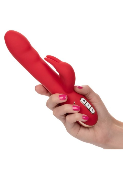 Heated Ultra-Soft Rabbit Red