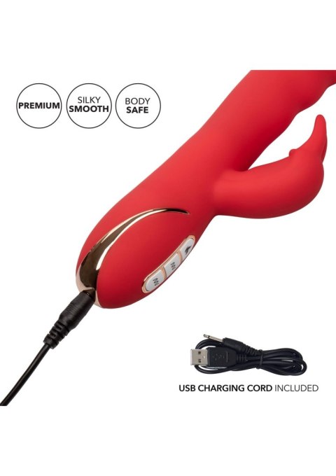 Heated Ultra-Soft Rabbit Red