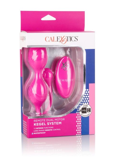 Remote Dual Motor Kegel System Pink