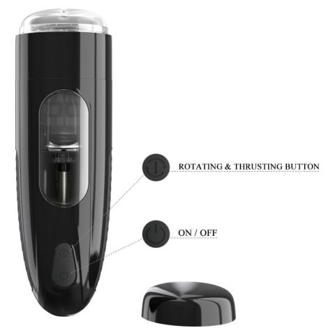 PRETTY LOVE - MARLON Automatic Rotating & Thrusting 10 Function, USB / Voice