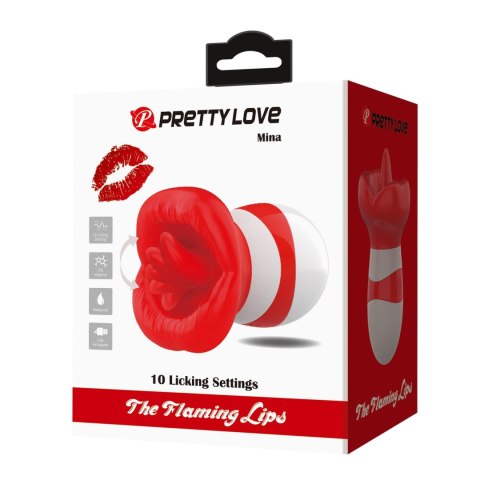 PRETTY LOVE - Mina TPR ABS , 10 licking settings