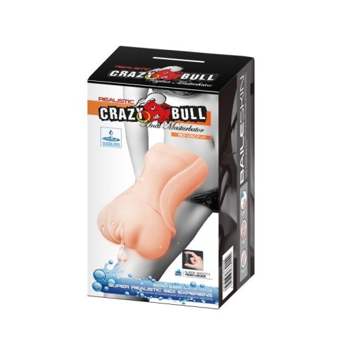 CRAZY BULL- 3D VAGINA, Water lubricant