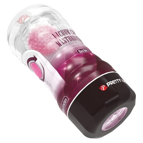 PRETTY LOVE - VACUUM CUP MASTURBATOR Black Hole ABS TPR