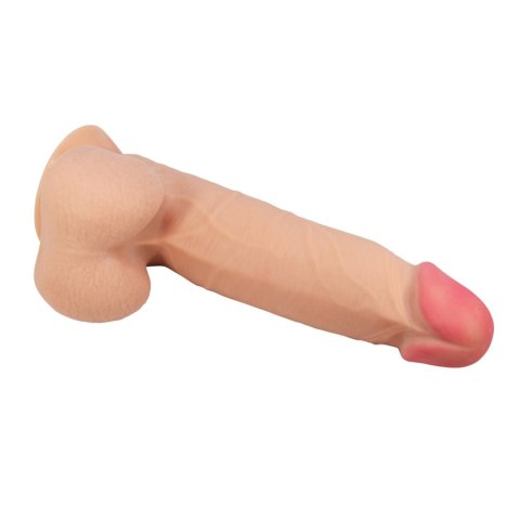 BAILE - Sliding Skin 8,5'' Flesh Suction base Bendable TPR