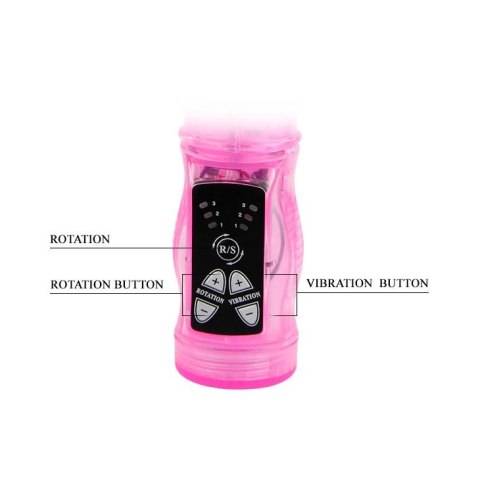 BAILE - Crazy Bunny, 3 vibration functions 3 rotation functions Thrusting