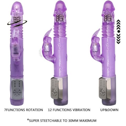 BAILE-Deluxe Dream Lover, 12 vibration functions Thrusting 4 rotation functions