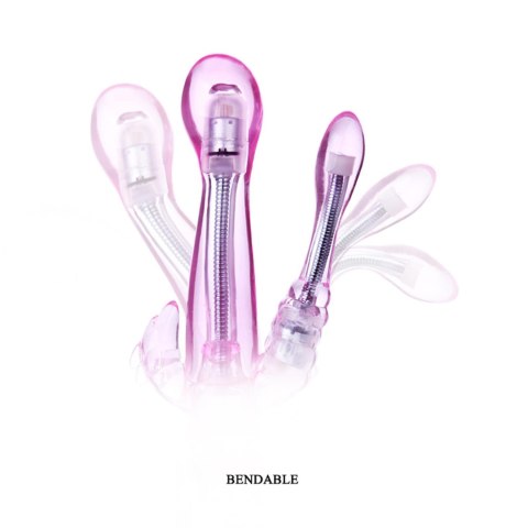 BAILE- INTIMATE TEASE, 6 vibration functions Bendable