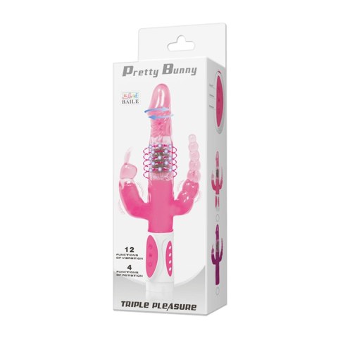 PRETTY LOVE- Pretty Bunny, 12 vibration functions 4 rotation functions