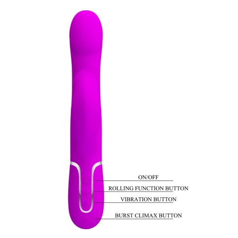 PRETTY LOVE - Twinkled Tenderness Purple, 7 vibration functions 4 rolling functions Memory function